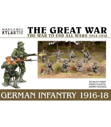 Amazon.co.jp: 第一次世界大戦 - イギリス歩兵 1916-18 (30 フィギュア